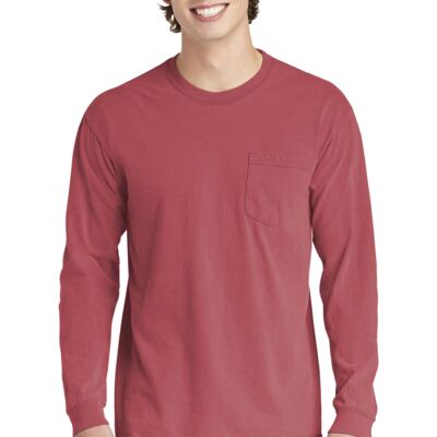 Heavyweight Ring Spun Long Sleeve Pocket Tee Thumbnail