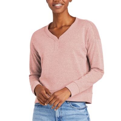 Women's Perfect Tri ® Fleece V Neck Sweatshirt Thumbnail