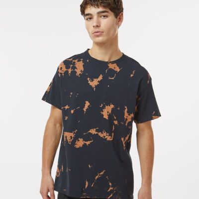 Unisex Bleach Out Dyed T-Shirt Thumbnail