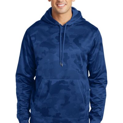 Sport Wick ® CamoHex Fleece Hooded Pullover Thumbnail