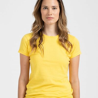 Women's Slim Fit Fine Jersey T-Shirt Thumbnail