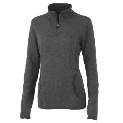 Charles River Women's Heathered Fleece Pullover Thumbnail